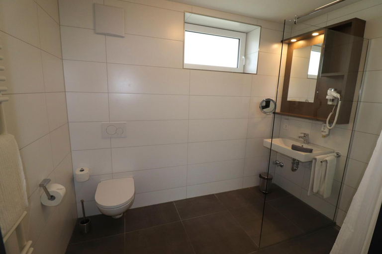 Bathroom, iQ-Hotel, Alb-Donau-Kreis