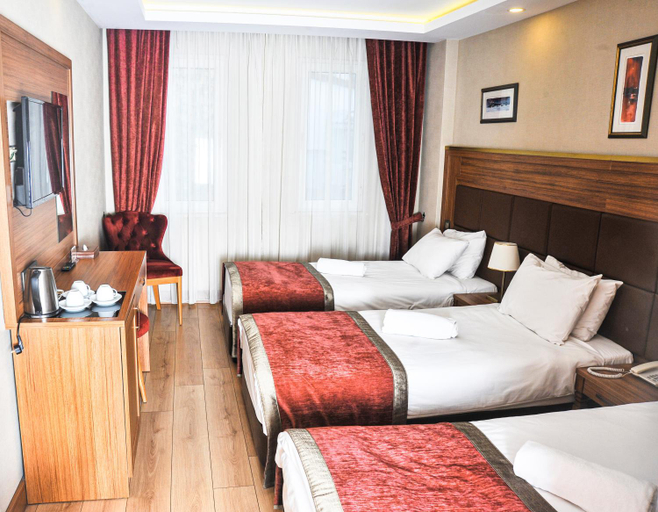 Bedroom 2, Erguvan Hotel, Fatih