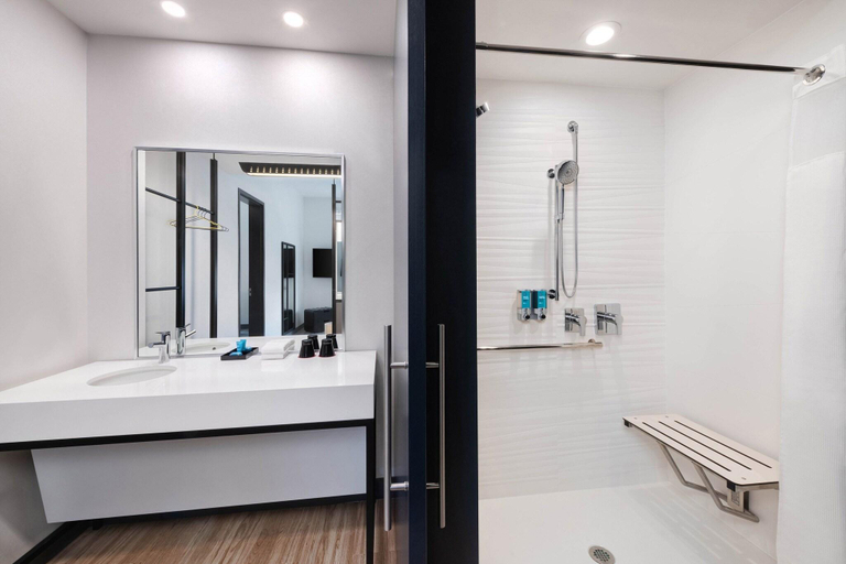 Bathroom 3, Aloft by Marriott Cincinnati West Chester, Butler
