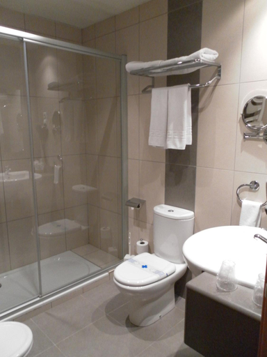 Bathroom 4, Hotel Milagros Rio Riaza, Burgos