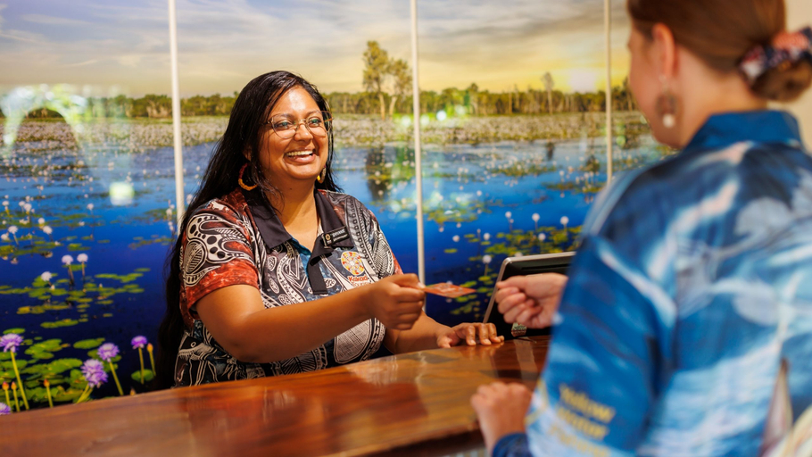 Public Area, Cooinda Lodge Kakadu, South Alligator
