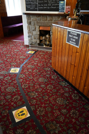 Public Area, Fox & Hounds Hotel, Devon