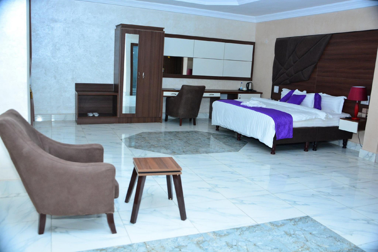 Bedroom 2, Top Rank Hotel Galaxy Asaba, Oshimili South