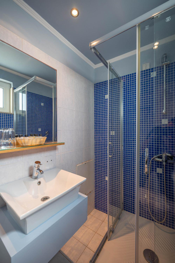 Bathroom 4, Kitro Beach Hotel Adults Only, Crete
