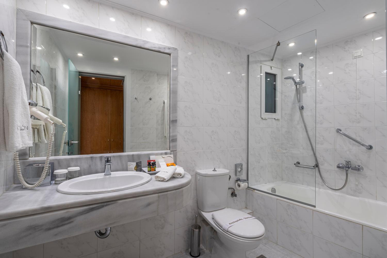 Bathroom 4, Kydon Hotel, Crete