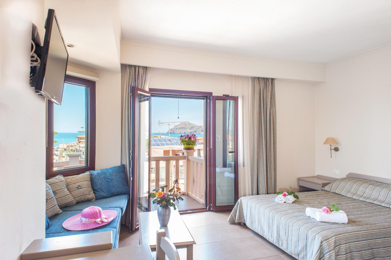 Bedroom 4, Frideriki Studios & Apartments, Crete