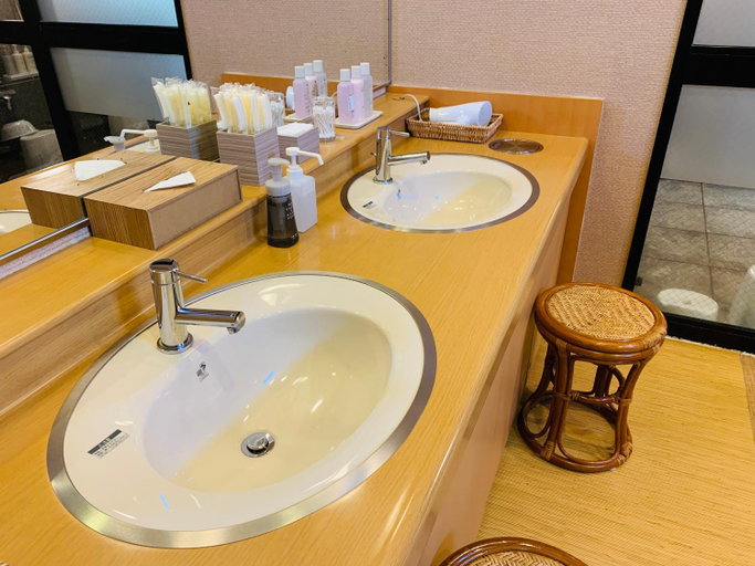 Bathroom 5, Hotel Route-Inn Sendaiko Kita Inter, Tagajō