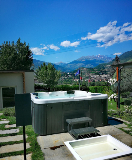 Bathroom 4, Hotel Diana Jardin et Spa, Aosta