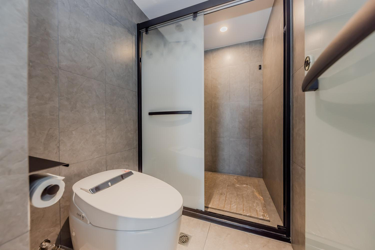 Bathroom, Xinhuating Business Hotel, Lishui
