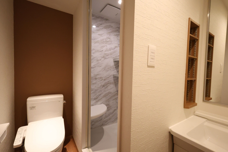 Bathroom 4, Kojohama Onsen Hotel, Shiraoi