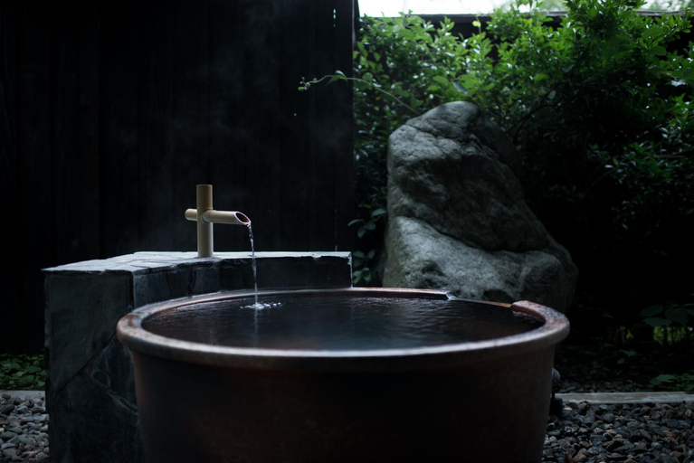 Bathroom, Takamiya Ryokan Kuon, Tsuruoka