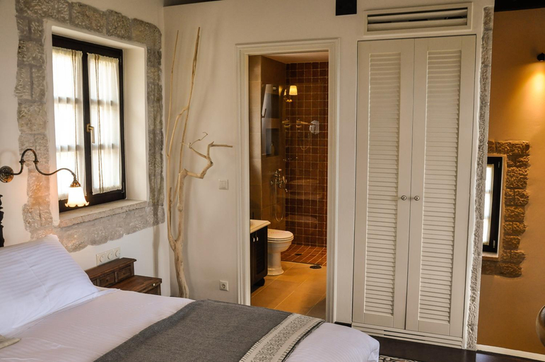 Bedroom, Polismata - Private Residences, Peloponnese