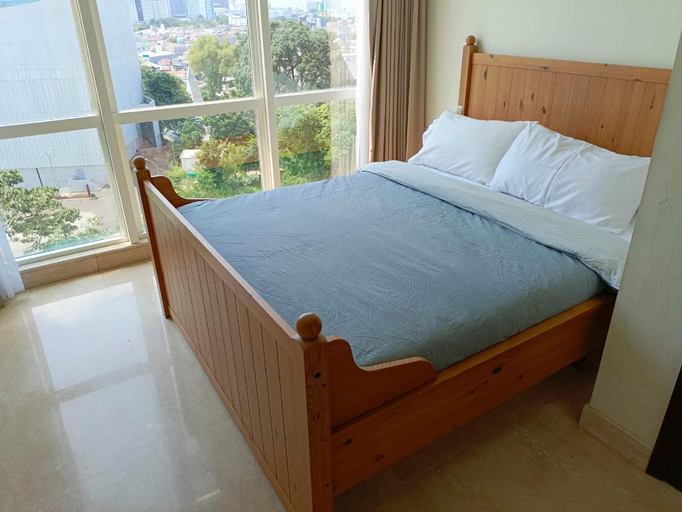 Bedroom 1, Apartment 2BR with Infinity Pool View, Central Jakarta