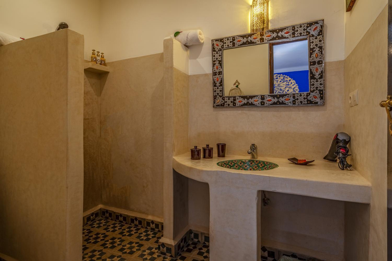 Bathroom 1, Riad Safran et Cannelle & Spa, Marrakech