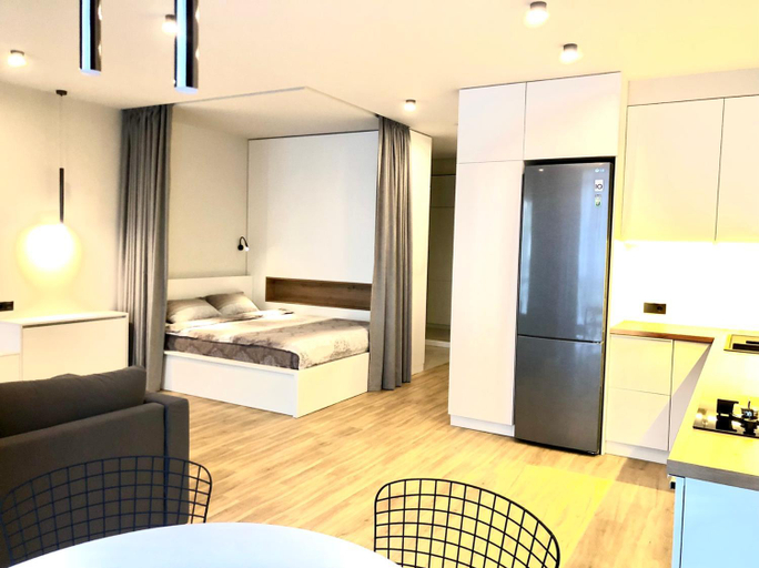 Bedroom 2, OSapart Nice apartment in a complex Great Britain, L'vivs'ka