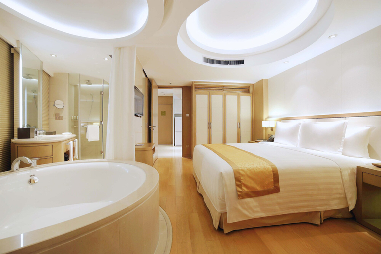 Bedroom 3, Pan Pacific Serviced Suites Ningbo, Ningbo