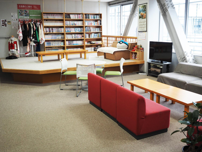 Public Area 3, Shin-Osaka Youth Hostel, Osaka