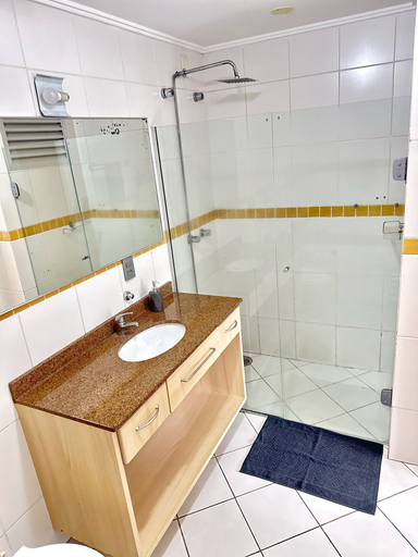 Bathroom 4, Saint Sebastian Flat 603Duplex no Centro, Jaraguá do Sul