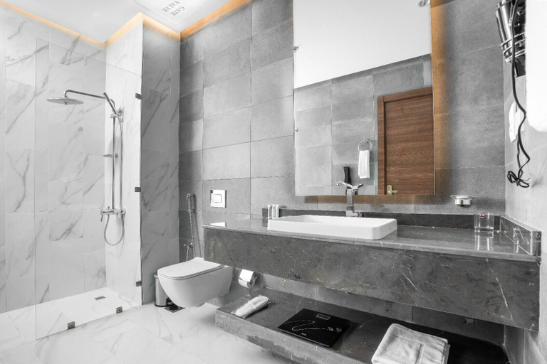 Bathroom 5, Akasiya Hotel, Doha
