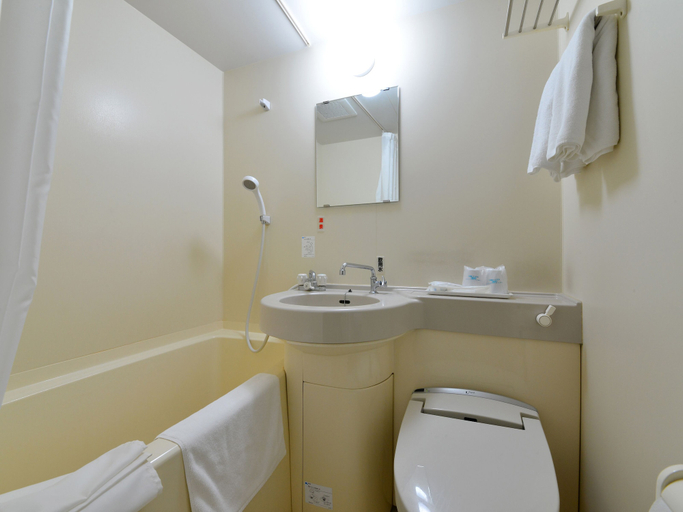 Bathroom, HigashimaeOnsen Hotel Akitaya, Hokuto