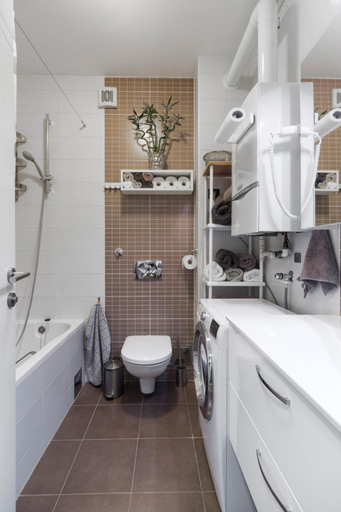Bathroom 3, West side gallery apartment, Zagreb
