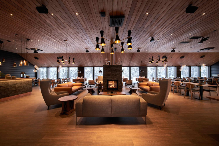 Public Area, Northern Lights Village Levi, Lapland