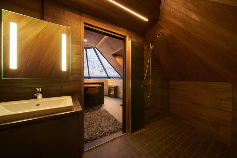 Bathroom 5, Northern Lights Village Levi, Lapland