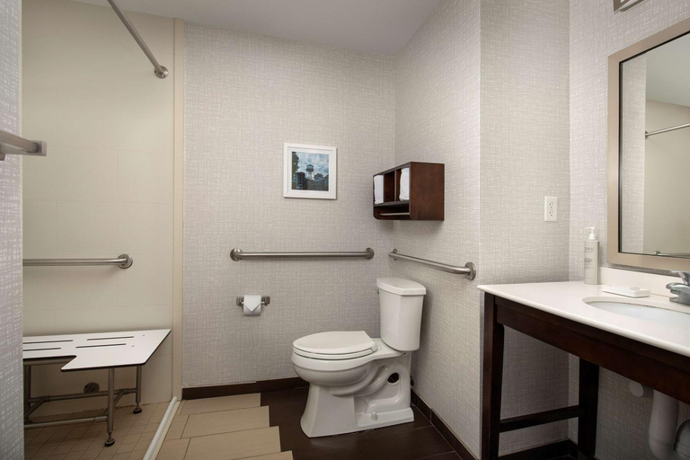 Bathroom 4, Hampton Inn Knoxville/Clinton I-75, Anderson