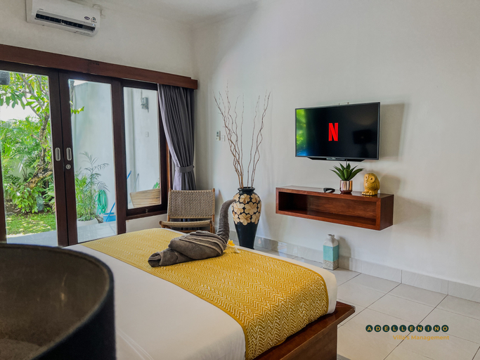 Bedroom 4, Casa Jinah 1 Modern 2BR Villa in Bidadari, Badung