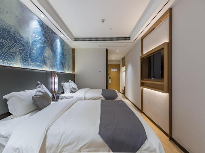 Bedroom 1, GreenTree Eastern Xuzhou High Speed Railway Station West Exit, Xuzhou