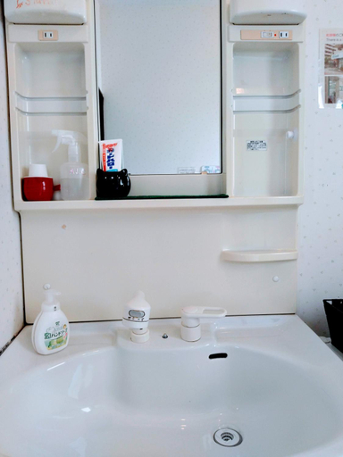 Bathroom 5, Osaka Tomato Hostel, Osaka