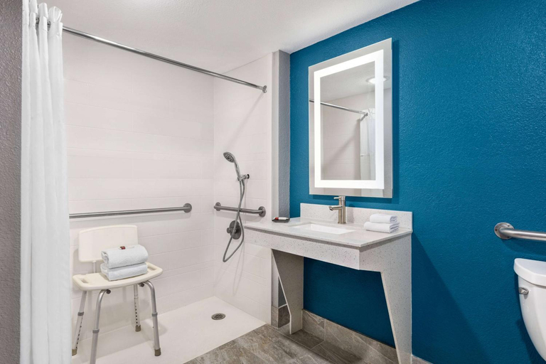 Bathroom 4, La Quinta Inn By Wyndham Temple, Bell
