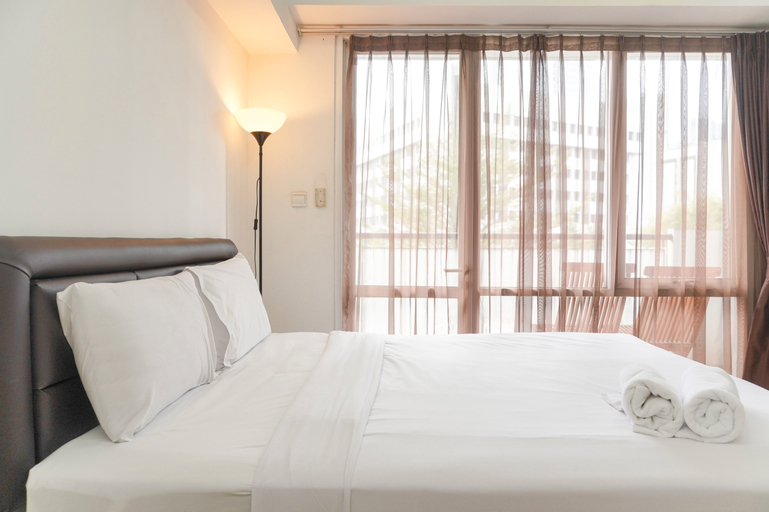 Bedroom 1, Nice and Comfortable Studio at Ambassade Kuningan Apartment By Travelio, South Jakarta