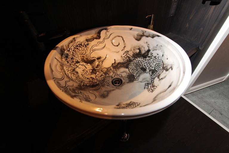 Bathroom 2, Brian Machiya Inn, Kyoto