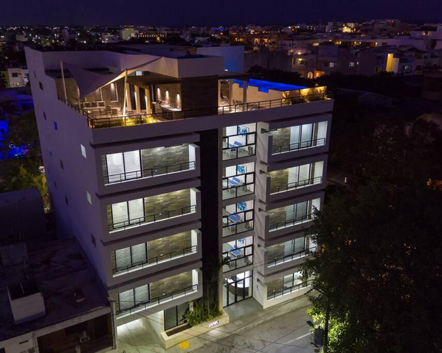 Others 5, OneBR w Balcony or Small Studio in Playa del Carmen, BBQ, Pool Infinite, Whirlpool, AC, TV Smart, 20, Cozumel