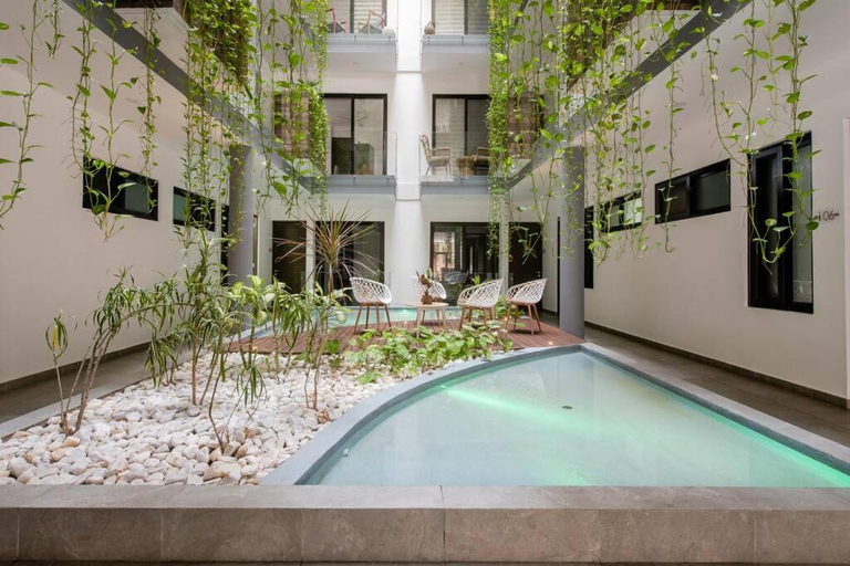 Others 3, OneBR w Balcony or Small Studio in Playa del Carmen, BBQ, Pool Infinite, Whirlpool, AC, TV Smart, 20, Cozumel