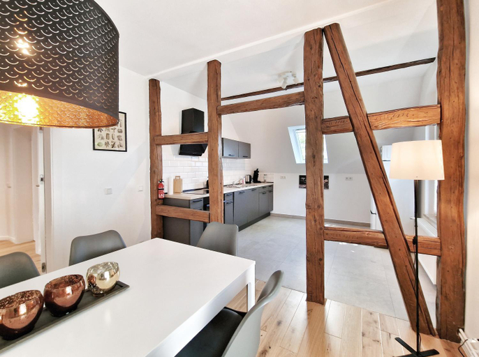 Bedroom, Altstadt-Ferienwohnungen Braunschweig, Braunschweig