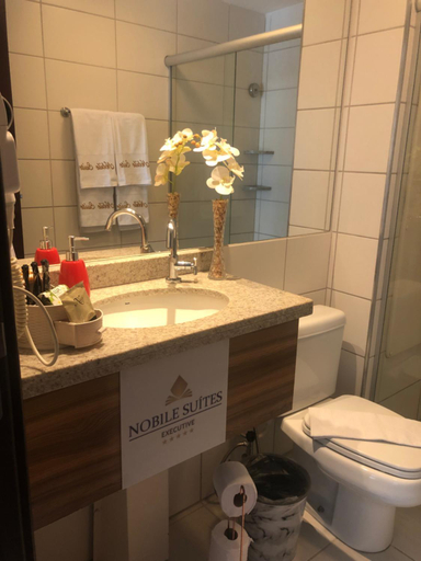 Bathroom 5, Flat Executive Beira Mar, Recife