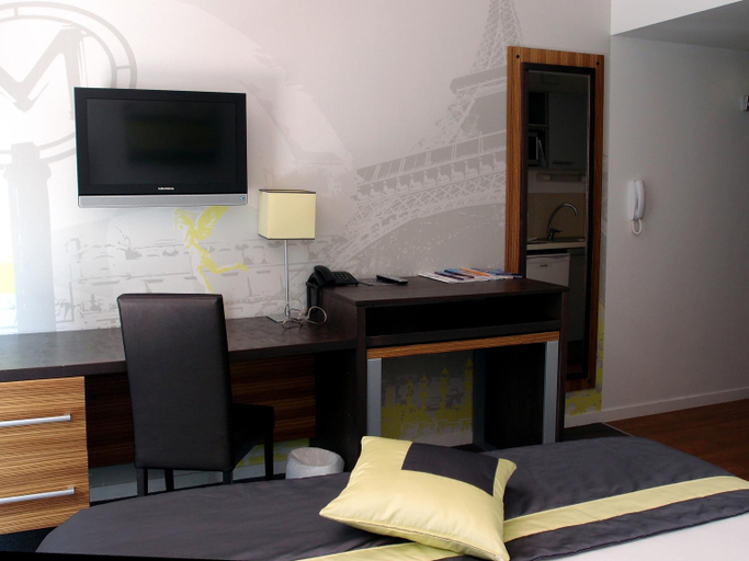 Bedroom 3, Lagrange Apart’Hotel Paris-Boulogne, Hauts-de-Seine