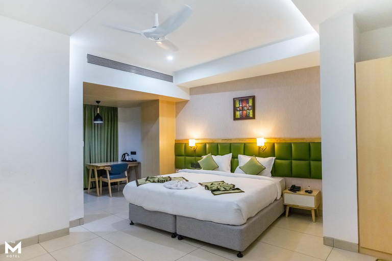 Bedroom 2, The M Hotel, Raipur
