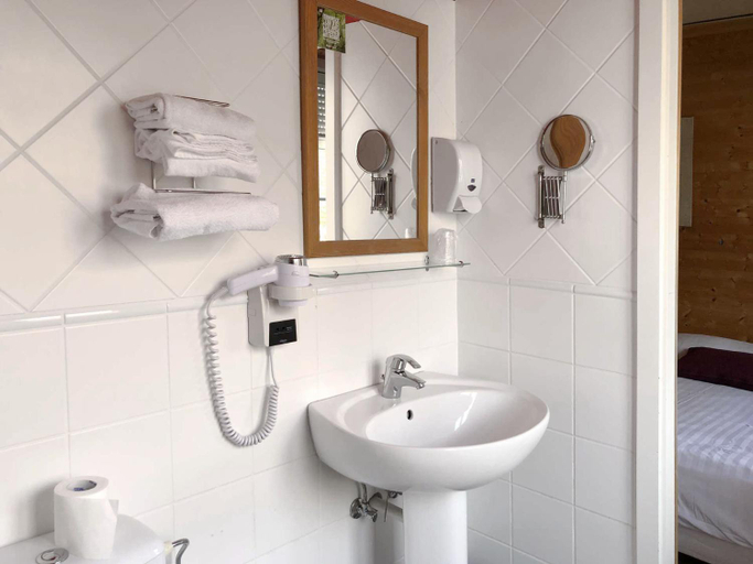 Bathroom 3, logis hotel restaurant Le rendez-vous des Copains, Haut-Rhin