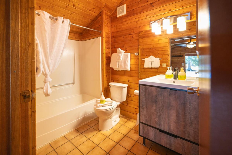 Bathroom 5, Castle Mountain Chalets, Division No. 15