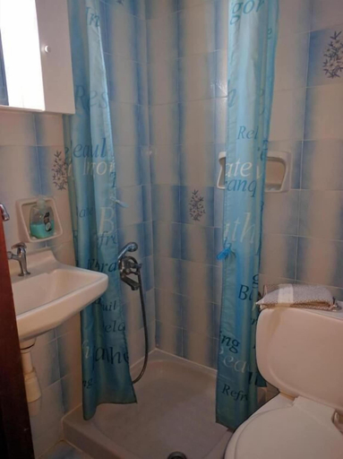 Bathroom 5, Blue Sky, Crete