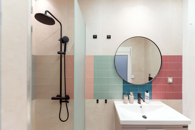 Bathroom 4, Blossom by halu! Cozy 2-BD apartment, Central Macedonia