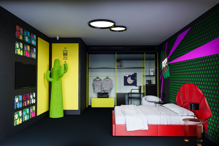 Bedroom 2, Interno Marche Design Experience Hotel, Macerata