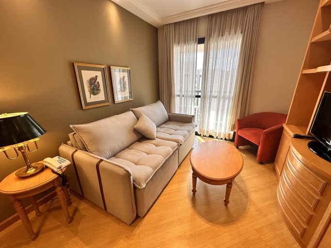 Others 5, Elegante Flat de Um Quarto em Moema, São Paulo