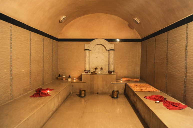 Bathroom 4, Hotel Riad Ennakhil & SPA, Marrakech