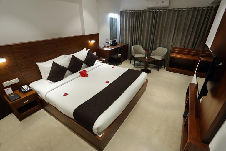 Bedroom 2, Iswarya Residency, Kottayam