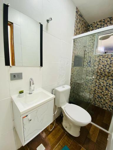Bathroom 3, Studio Mobiliado Zona Norte SP, São Paulo