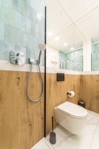 Bathroom 2, Riva Apartments by OneApartments, Sopot